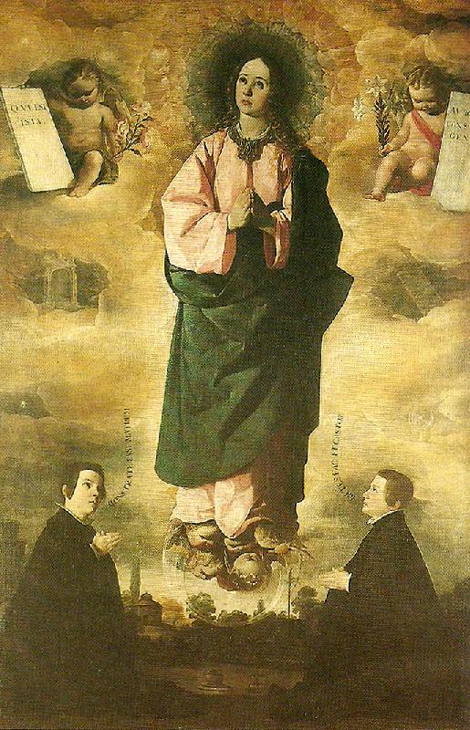 Francisco de Zurbaran immaculate virgin china oil painting image